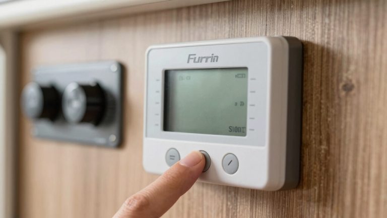 reset furrion thermostat instructions