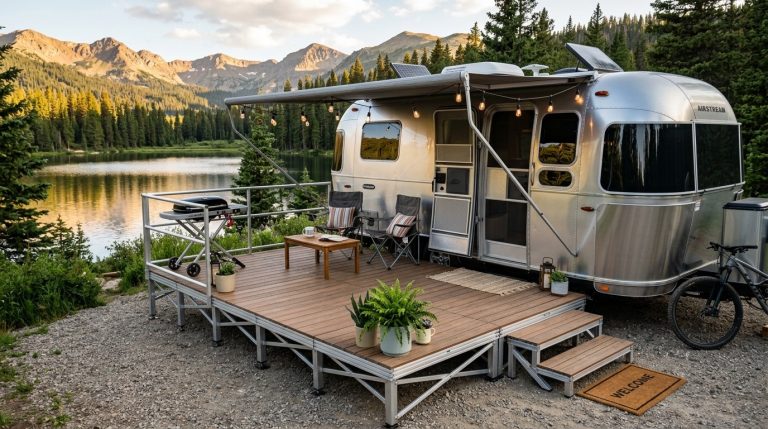 Portable Rv Deck Ideas