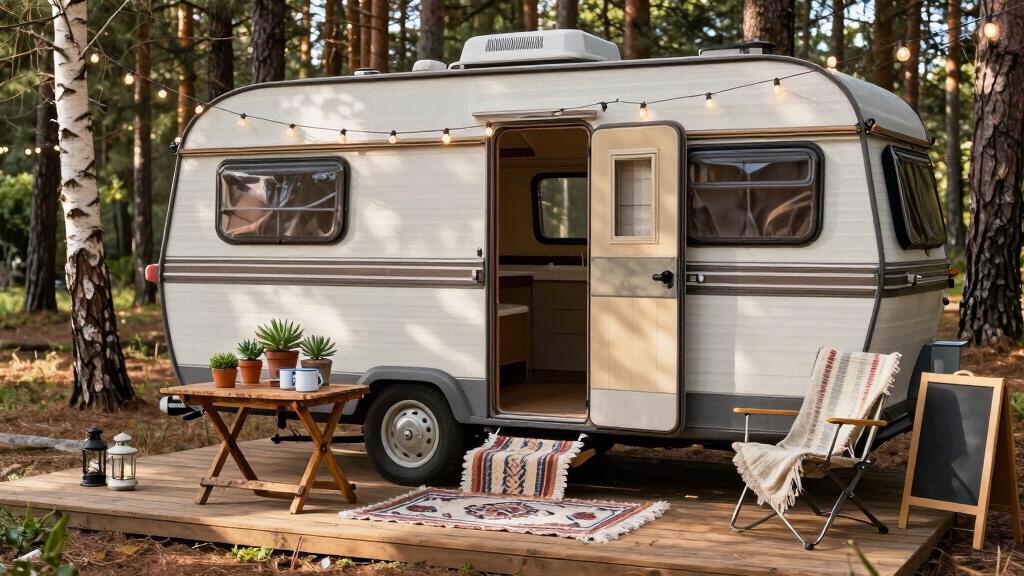 Outside Camper Decorating Ideas for Stylish Outdoor Living