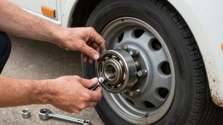 trailer wheel bearing replacement