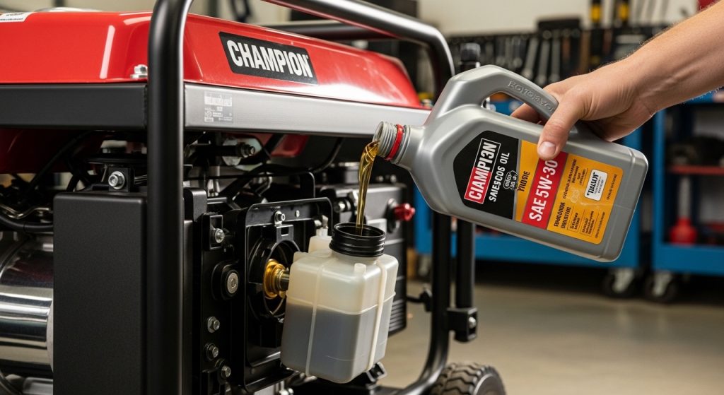 Best Oil for Champion Generator: Top Choices & Tips