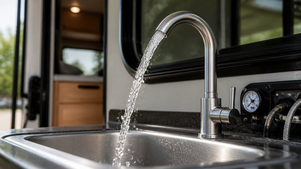 recommended rv water pressure